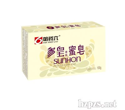 香皂_哈药集团哈药六参皇蜂胶蜜皂招商电话 厂