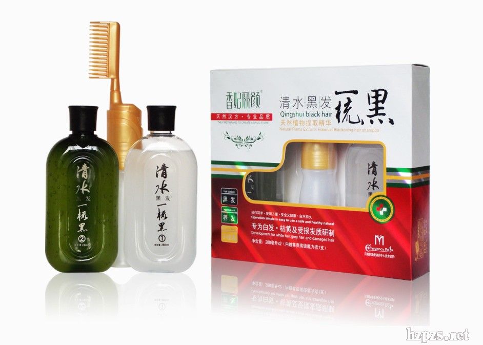 染发剂_香妃丽颜清水黑发一梳黑招商电话 厂家